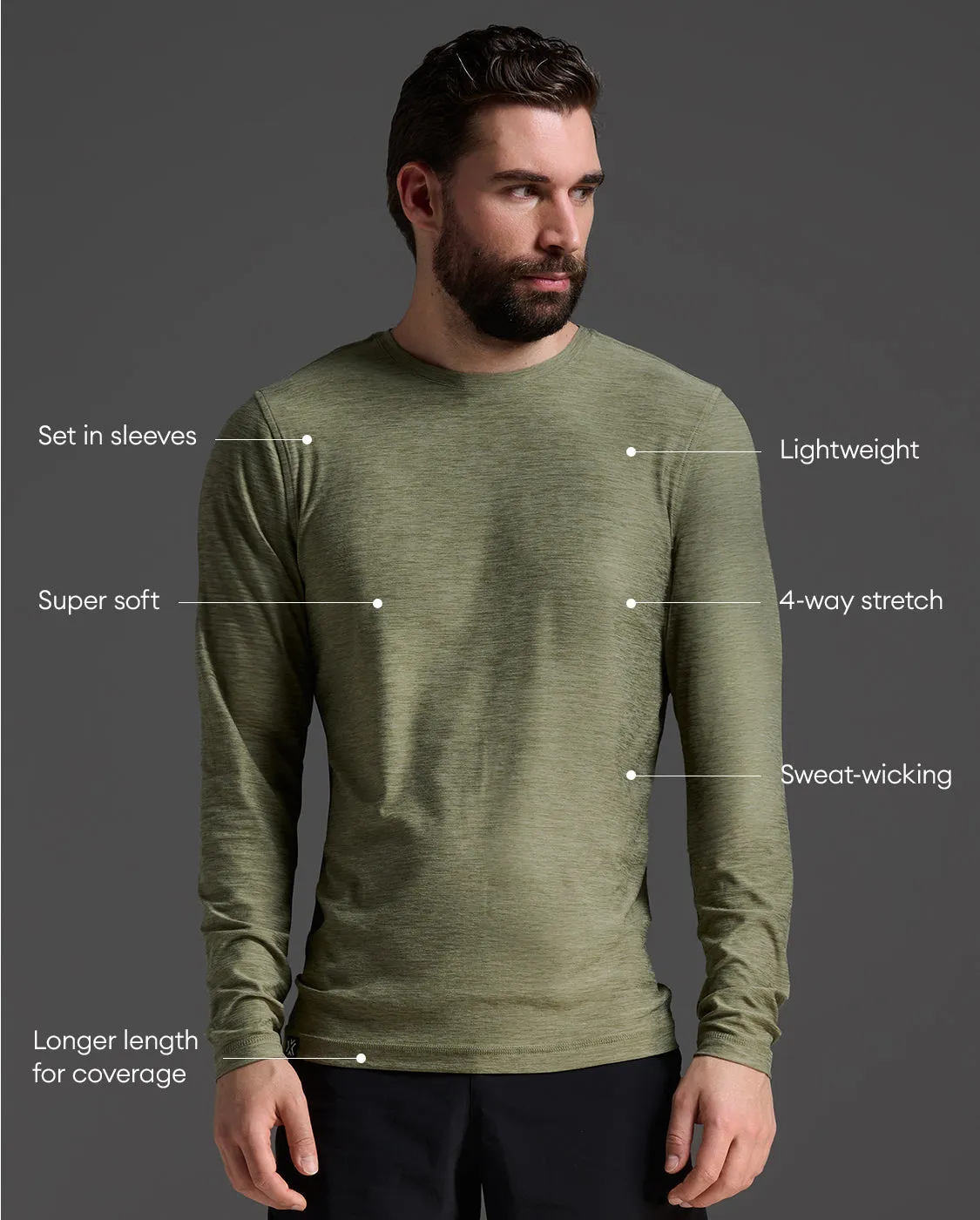 Signature Long Sleeve Tee sold by 2xu product image thumbnail 2