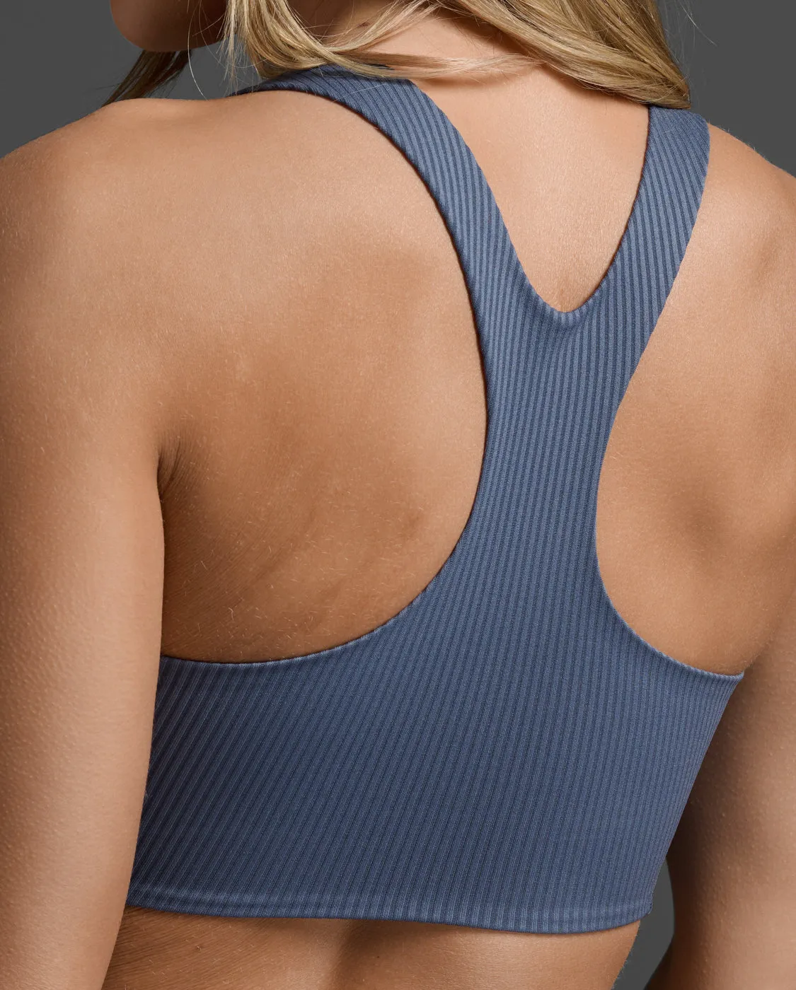 Ribbed Longline Low Impact Bra sold by 2xu product image thumbnail 5
