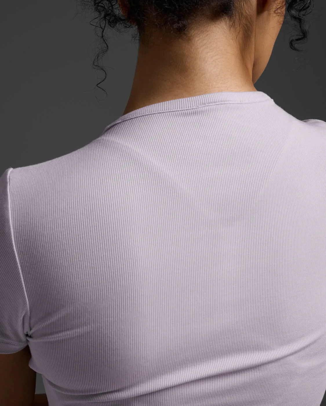 Fluid Ribbed Crop Tee sold by 2xu product image thumbnail 4