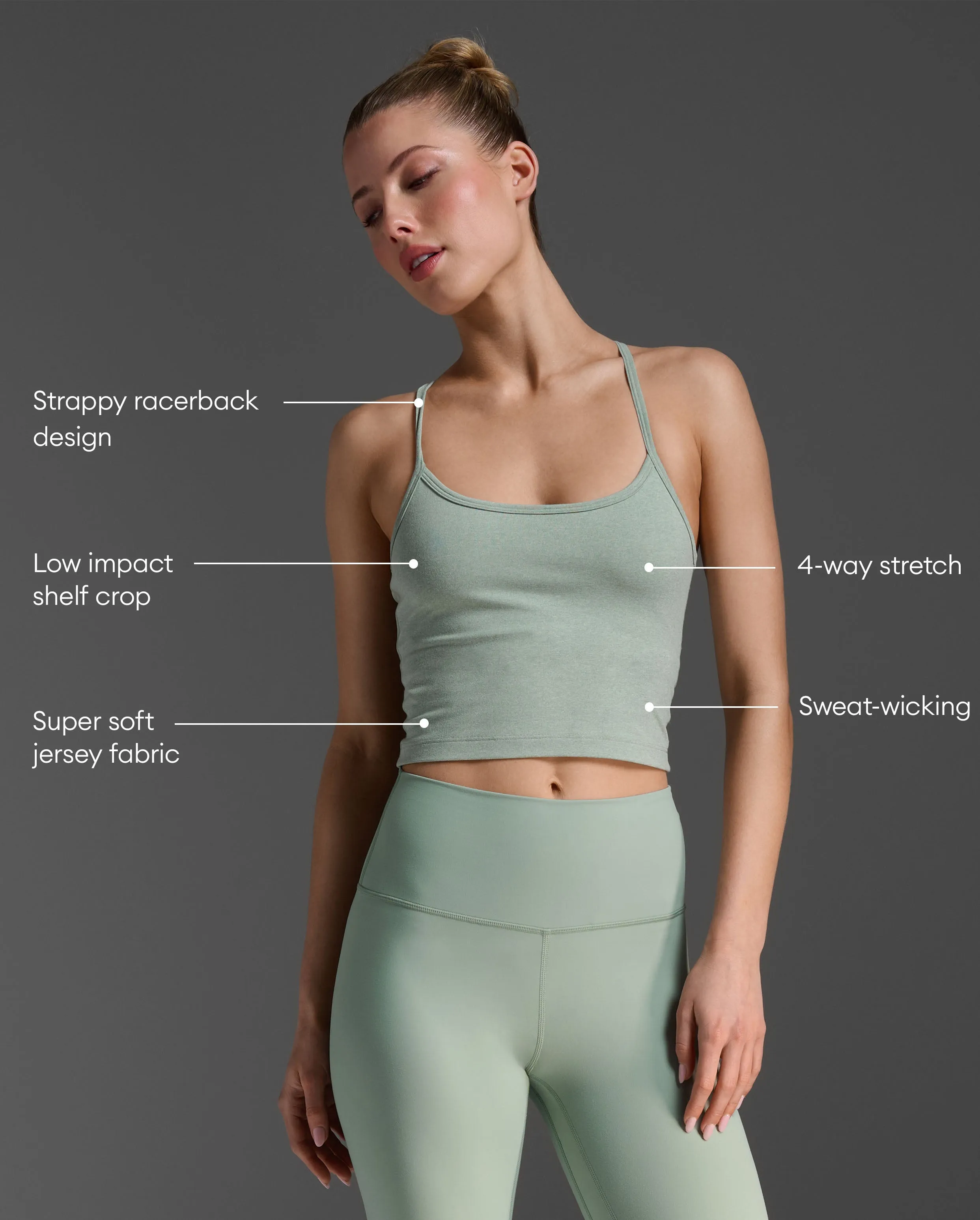 Flex Crop Tank sold by 2xu product image thumbnail 2