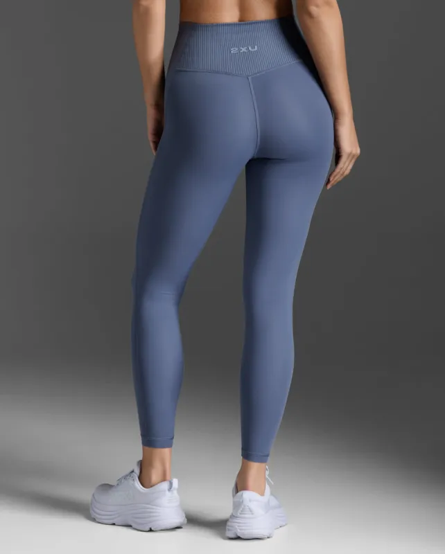 Ribbed Hi-Rise Compression Tights made by 2xu