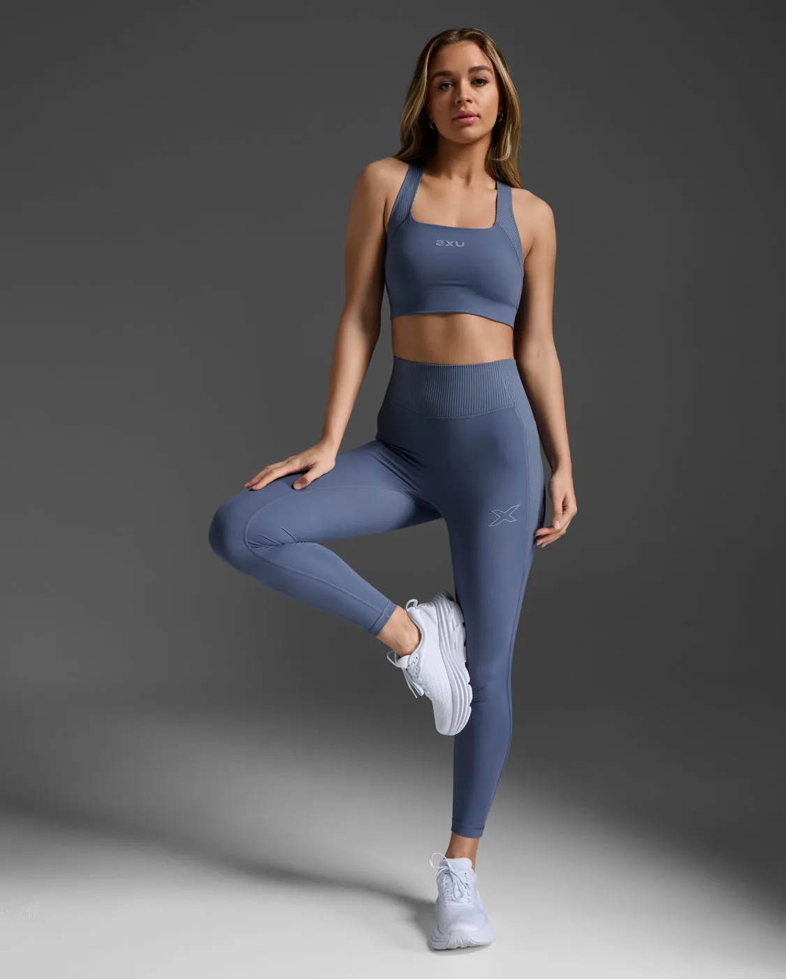 Ribbed Hi-Rise Compression Tights sold by 2xu product image thumbnail 2