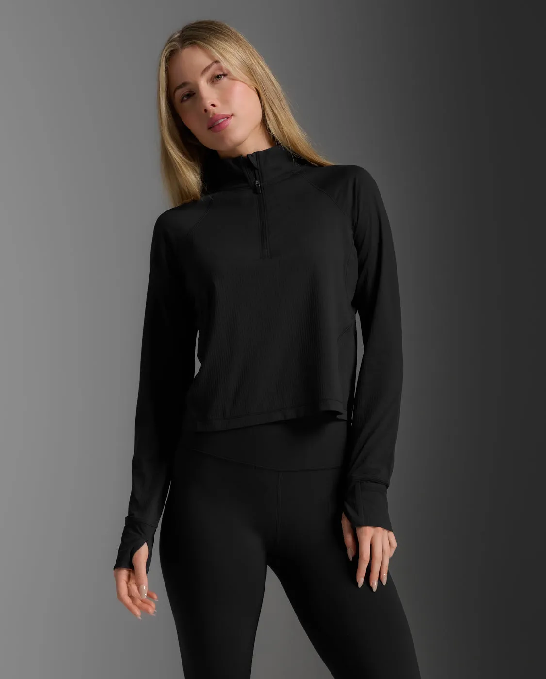 Flex Waffle 1/2 Zip Long Sleeve sold by 2xu product image thumbnail 3