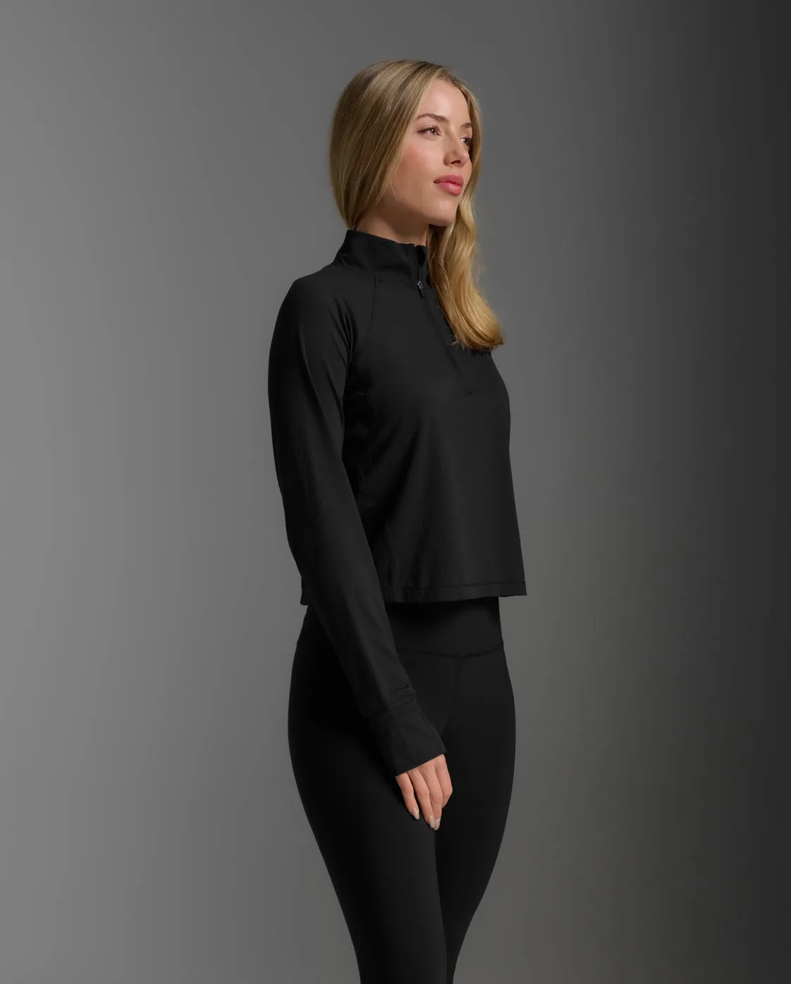 Flex Waffle 1/2 Zip Long Sleeve sold by 2xu product image thumbnail 2