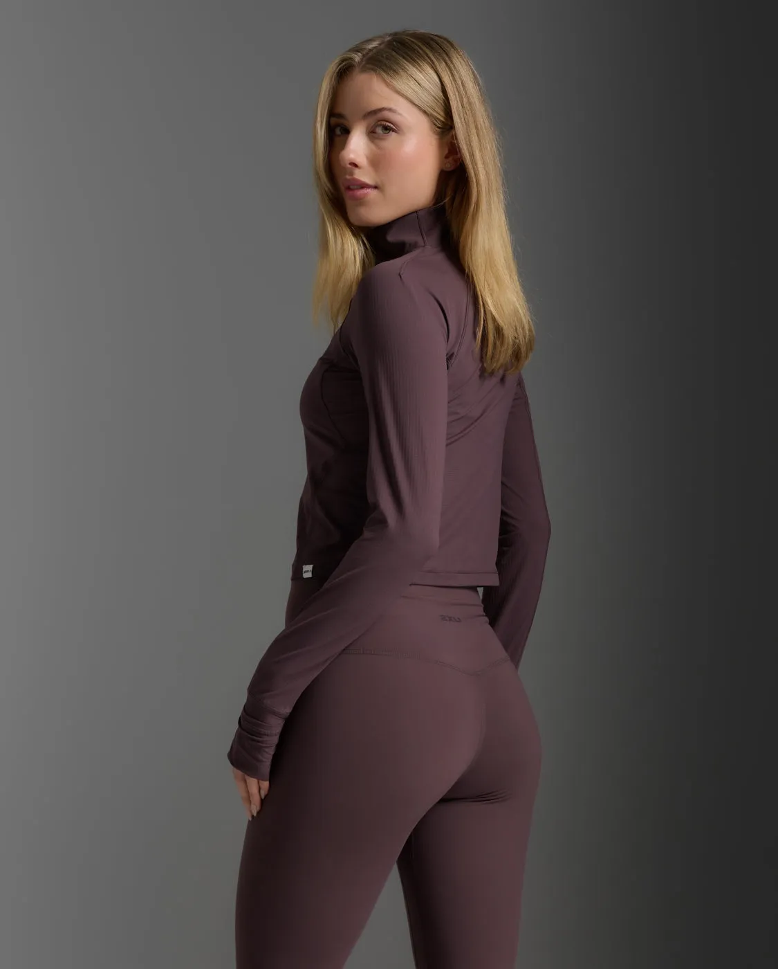 Flex Waffle 1/2 Zip Long Sleeve sold by 2xu product image thumbnail 4