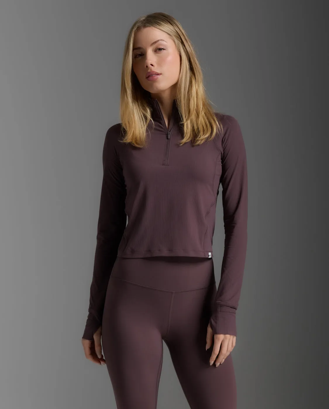 Flex Waffle 1/2 Zip Long Sleeve sold by 2xu product image thumbnail 3