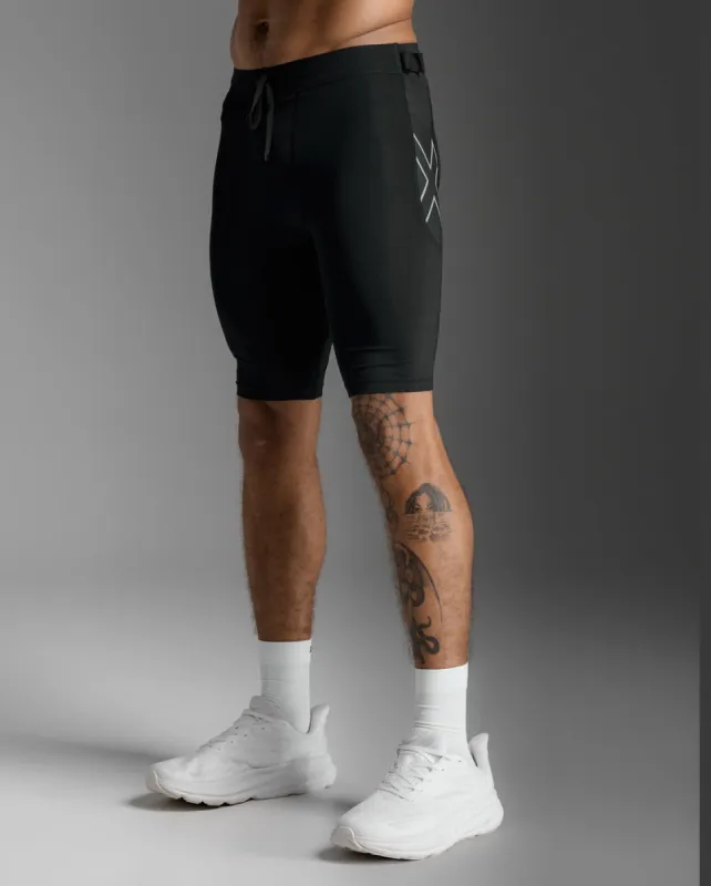Aero Mesh Compression Shorts made by 2xu
