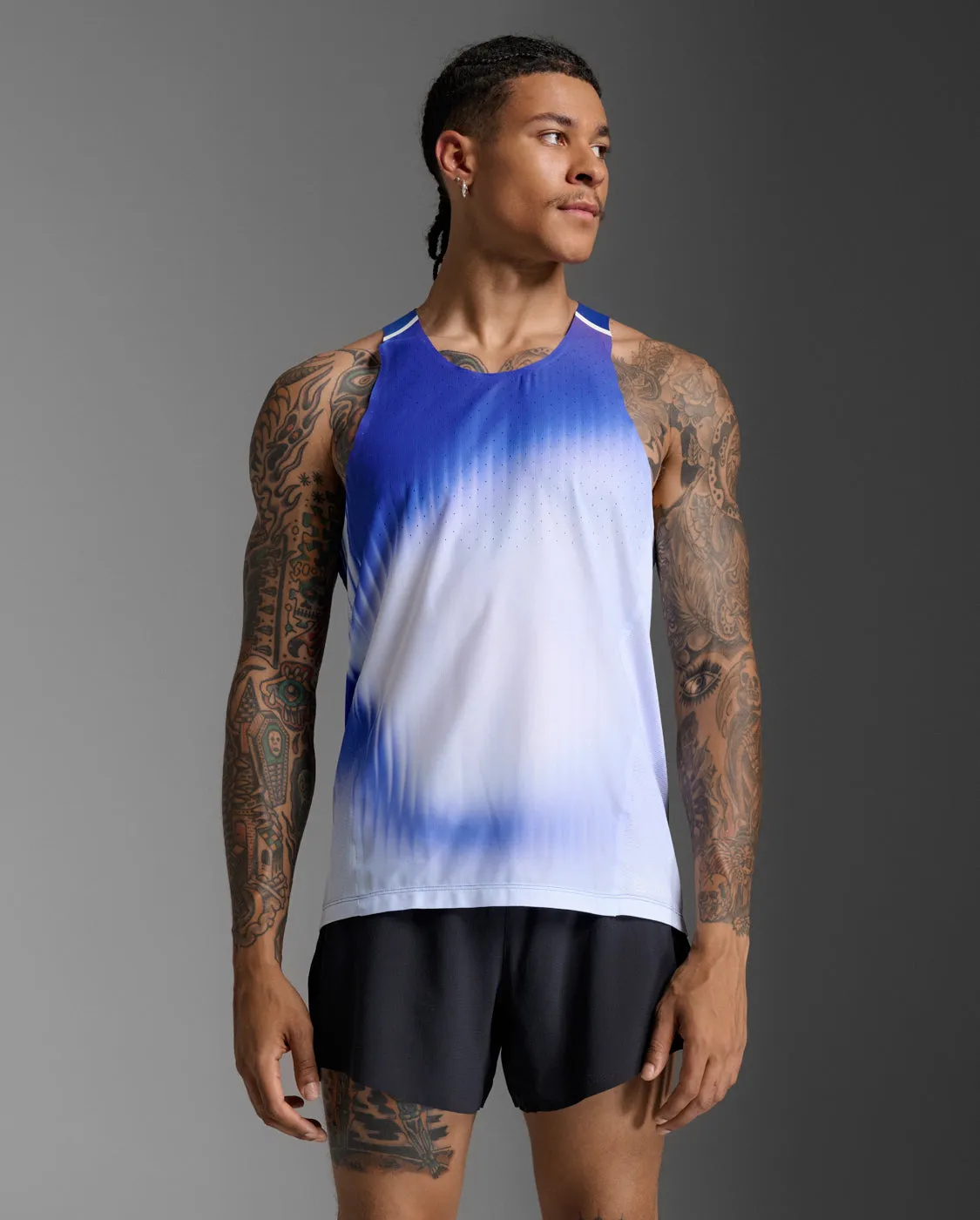 Light Speed React Singlet sold by 2xu product image thumbnail 3