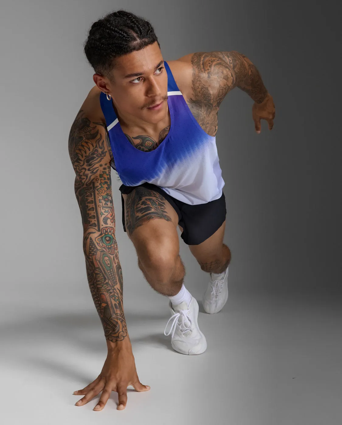 Light Speed React Singlet sold by 2xu product image thumbnail 4