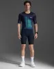 Aero Hex Tri Sleeved Top sold by 2xu