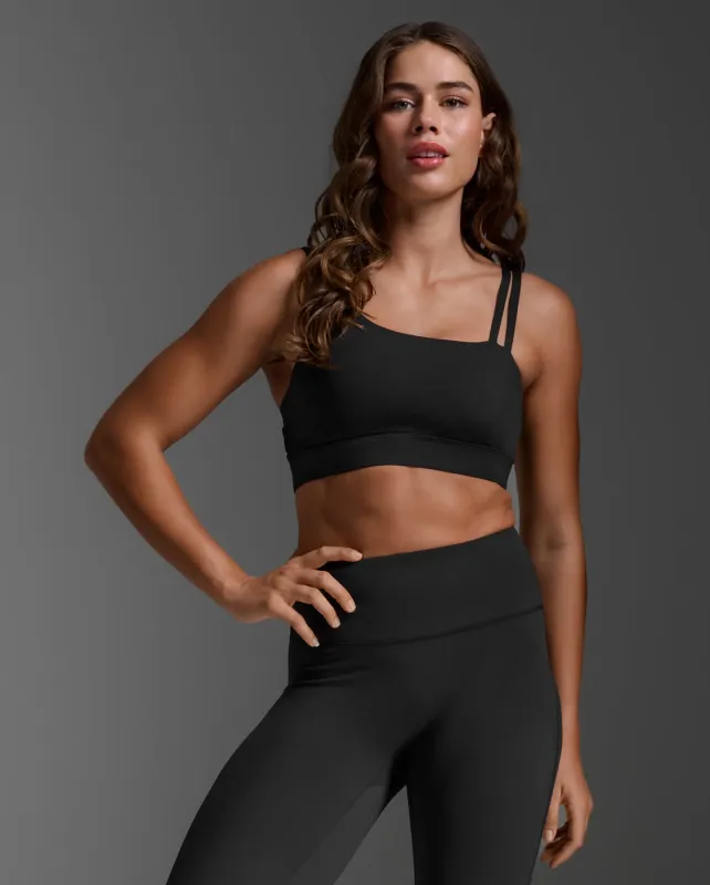 Fluid Asymmetric Bra sold by 2xu