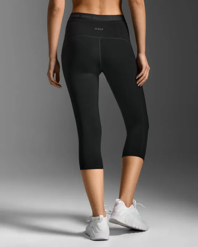 Form Stash Hi-Rise Compression 3/4 Tights with Pockets sold by 2xu