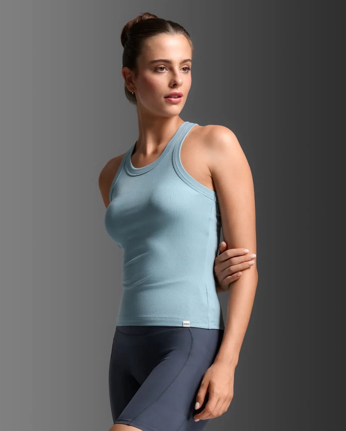 Fluid Ribbed Tank sold by 2xu product image thumbnail 4