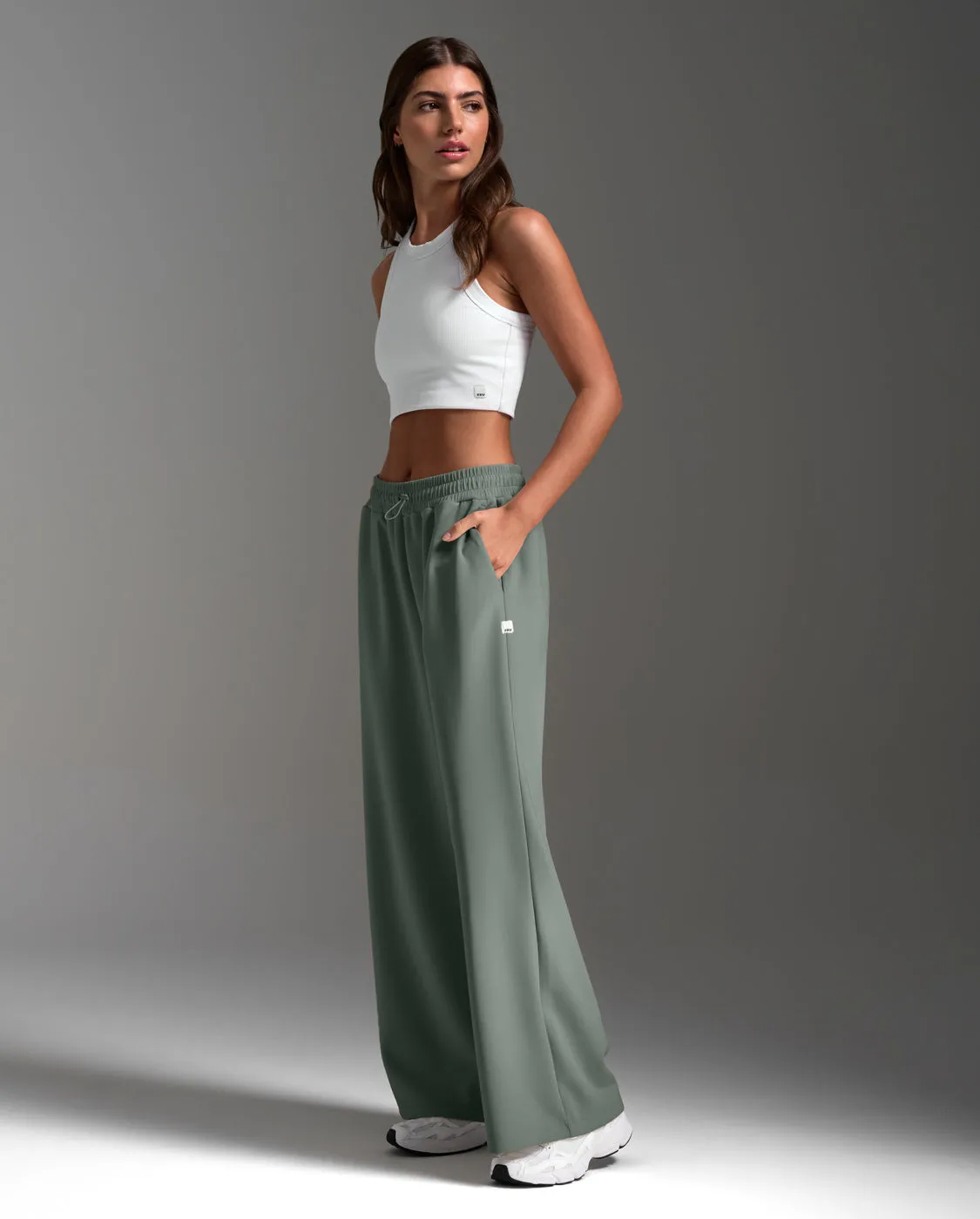 Wonderluxe Sand Washed Wide Leg Pants sold by 2xu