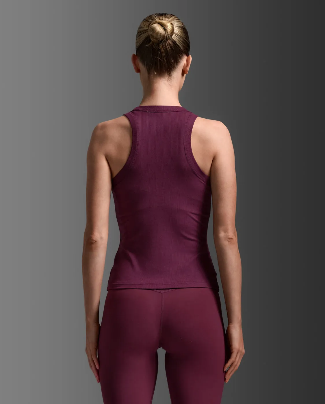Fluid Ribbed Tank sold by 2xu product image thumbnail 3