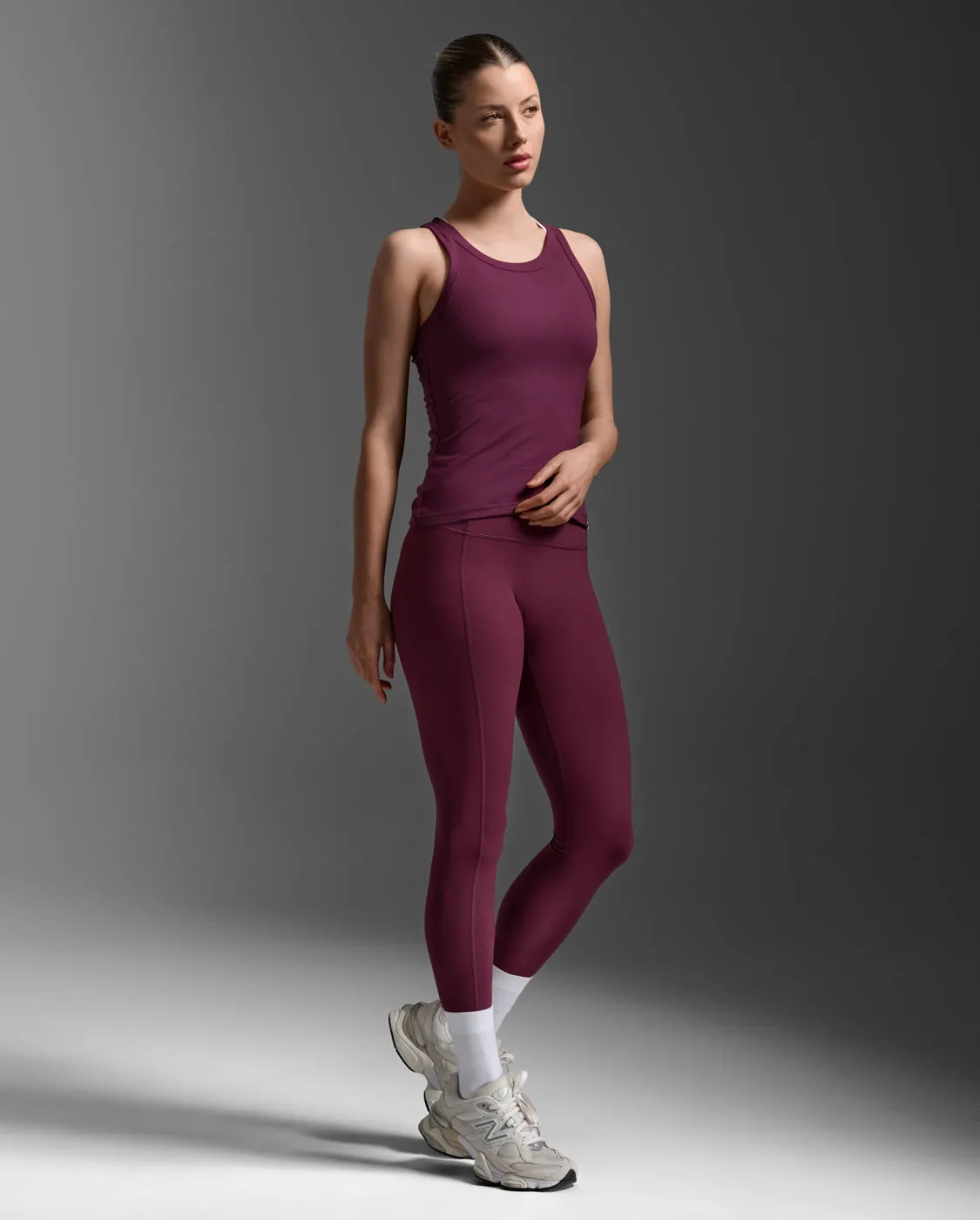 Fluid Ribbed Tank sold by 2xu product image thumbnail 4