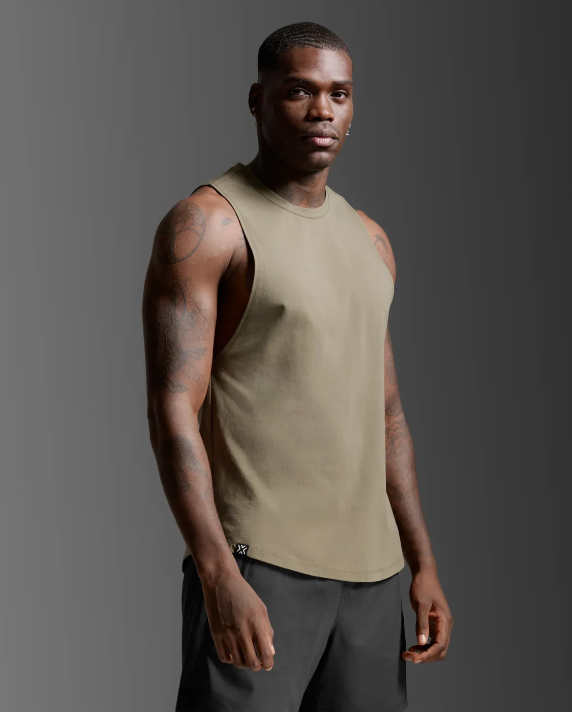 Motion Cotton Flex Tank sold by 2xu