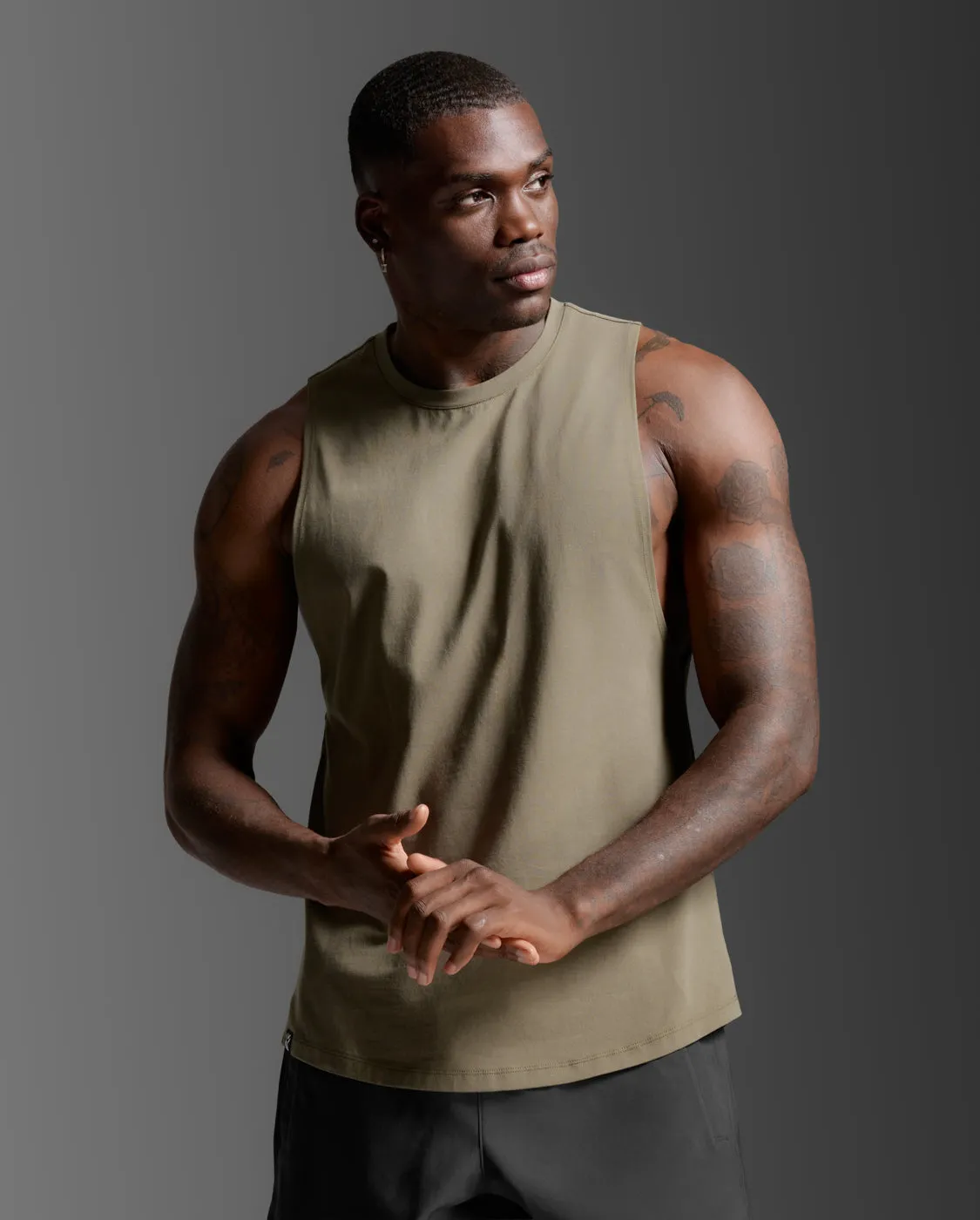 Motion Cotton Flex Tank sold by 2xu product image thumbnail 5