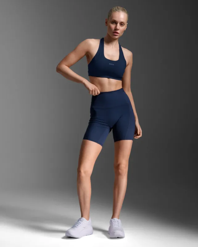 Form Stash Hi-Rise 4" Compression Short with Pockets sold by 2xu