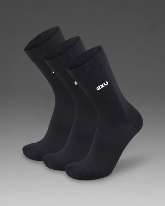 Cotton Crew Socks 3 Pack sold by 2xu