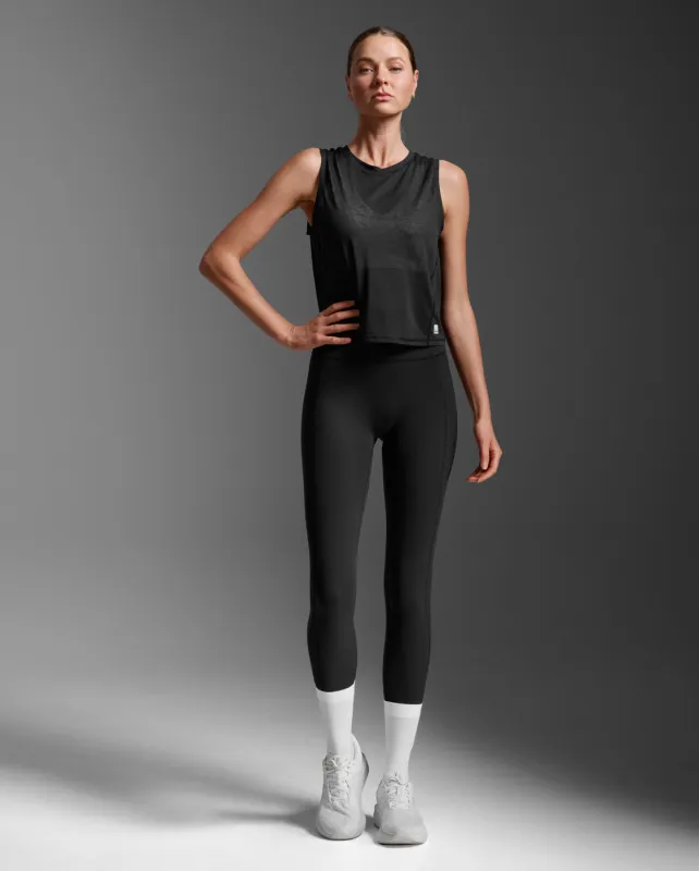 ReLight Crop Tank sold by 2xu