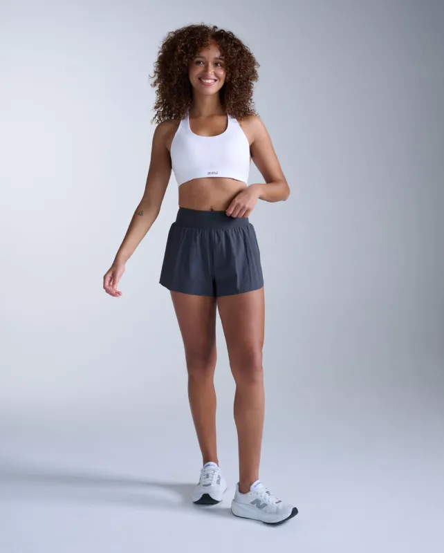 Light Speed Hi-Rise 3 Inch Shorts made by 2xu