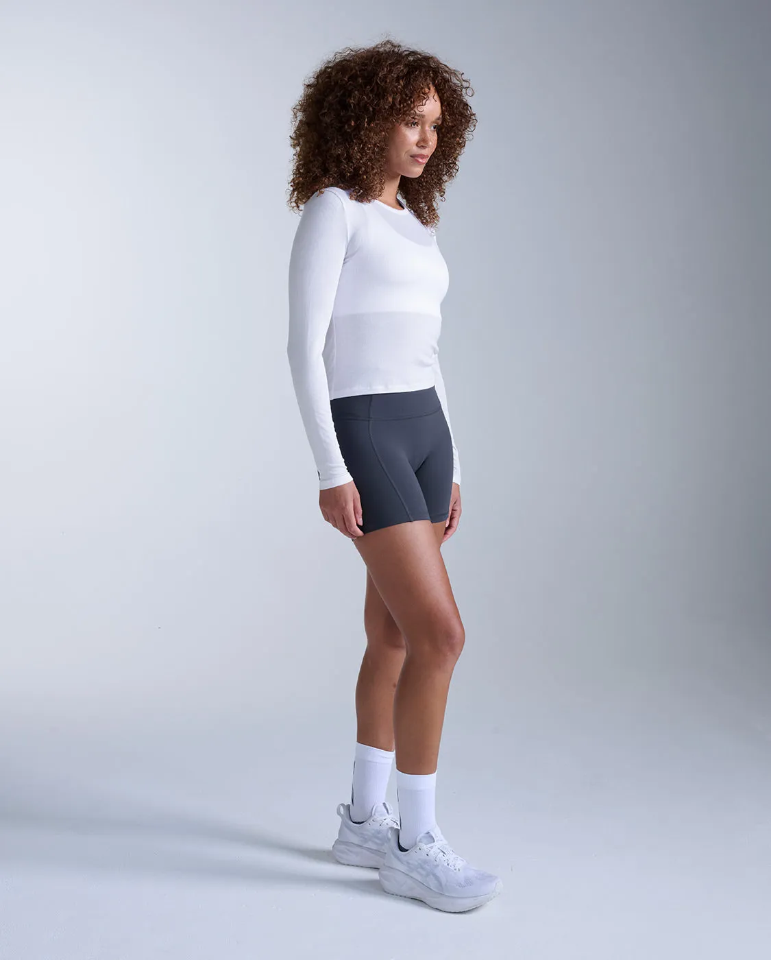 Fluid Modal Ribbed Long Sleeve sold by 2xu product image thumbnail 2