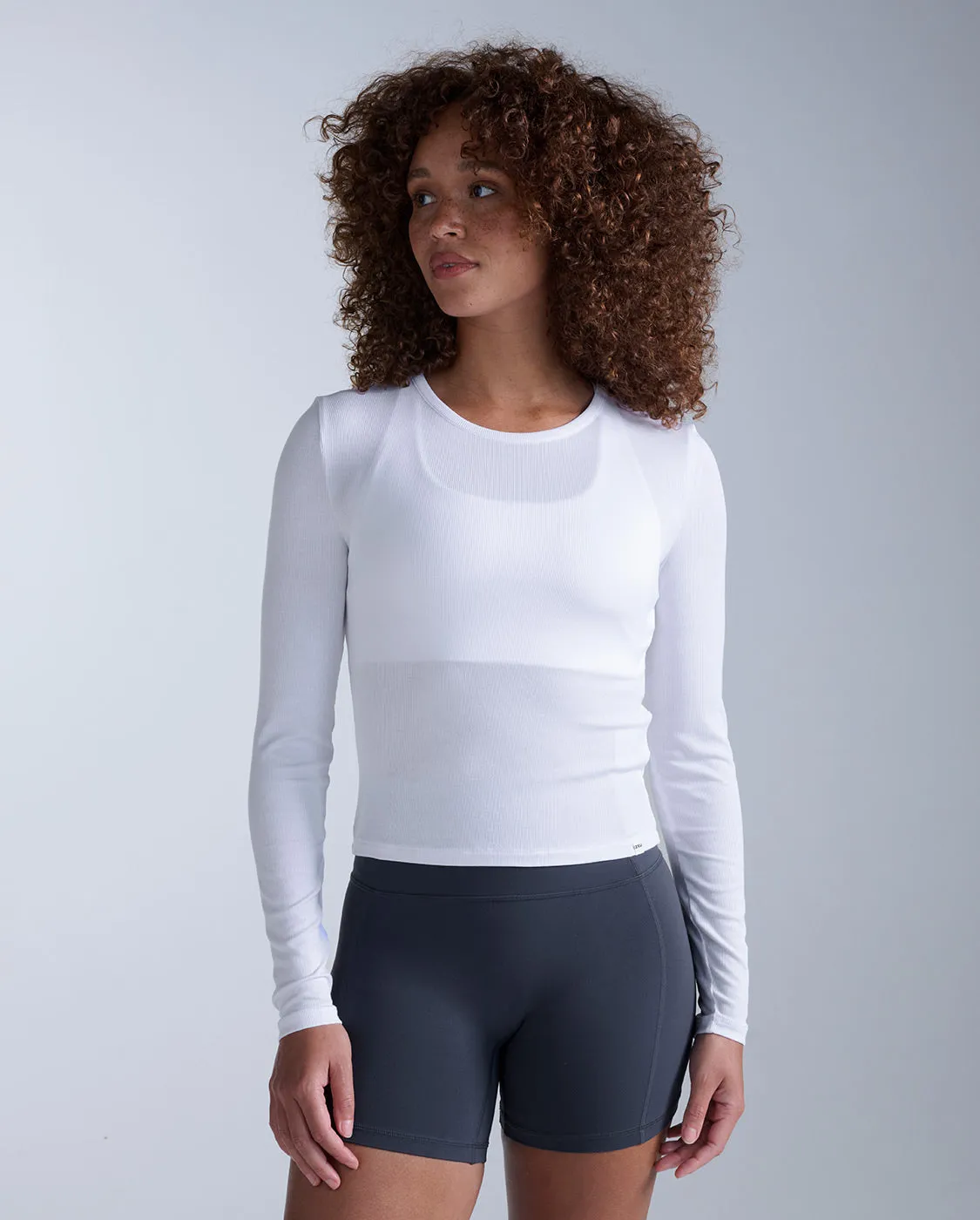 Fluid Modal Ribbed Long Sleeve sold by 2xu product image thumbnail 4