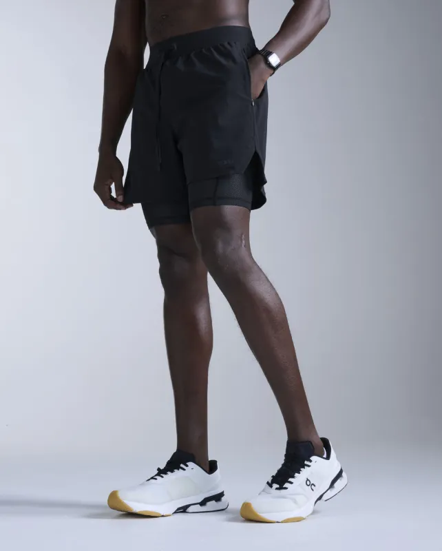 Flex 2-in-1 5 Inch Shorts made by 2xu