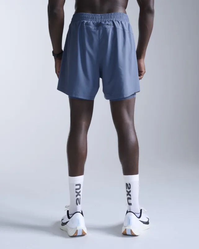 Aero Mesh 2-in-1 5 Inch Shorts made by 2xu