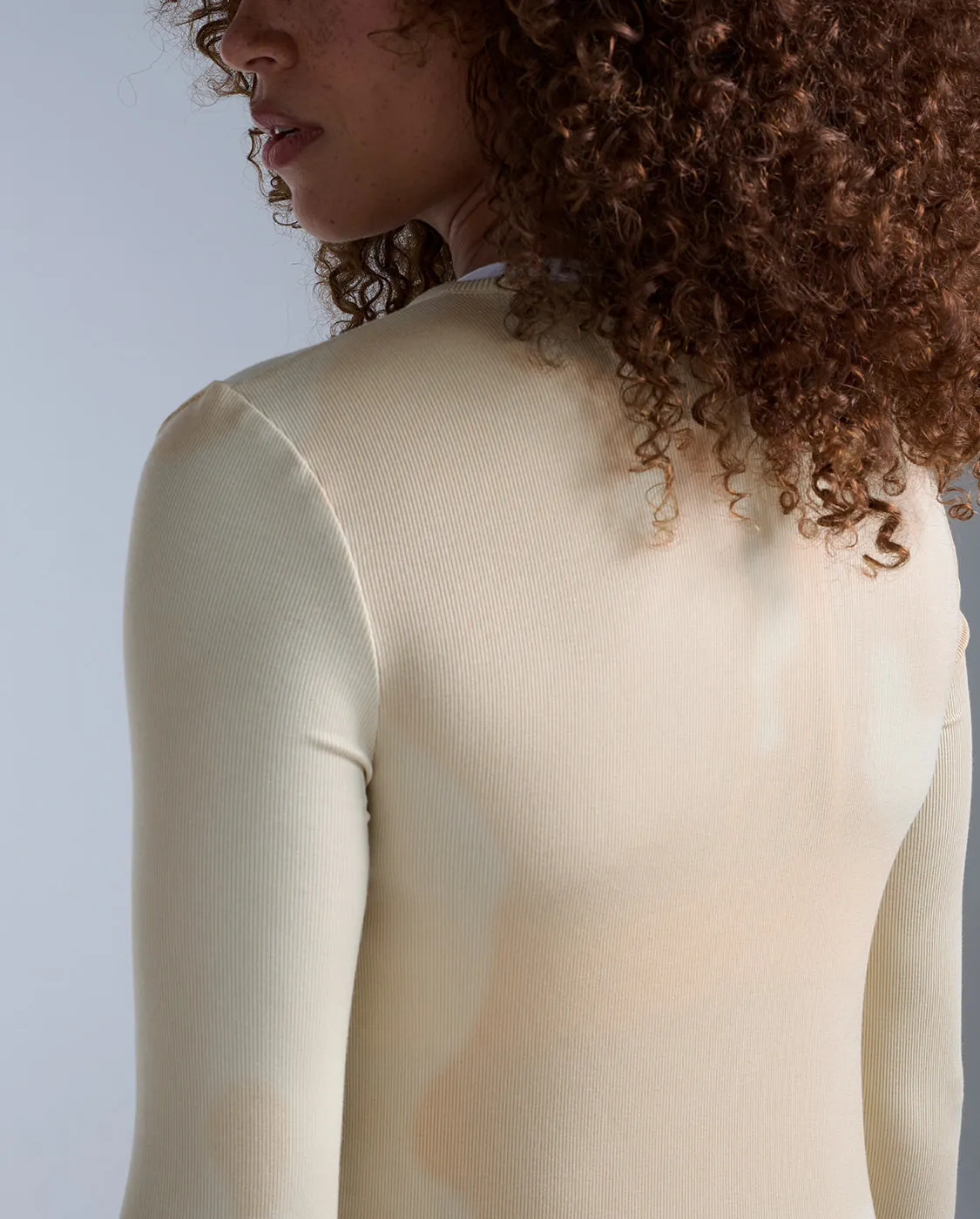 Fluid Modal Ribbed Long Sleeve sold by 2xu product image thumbnail 4
