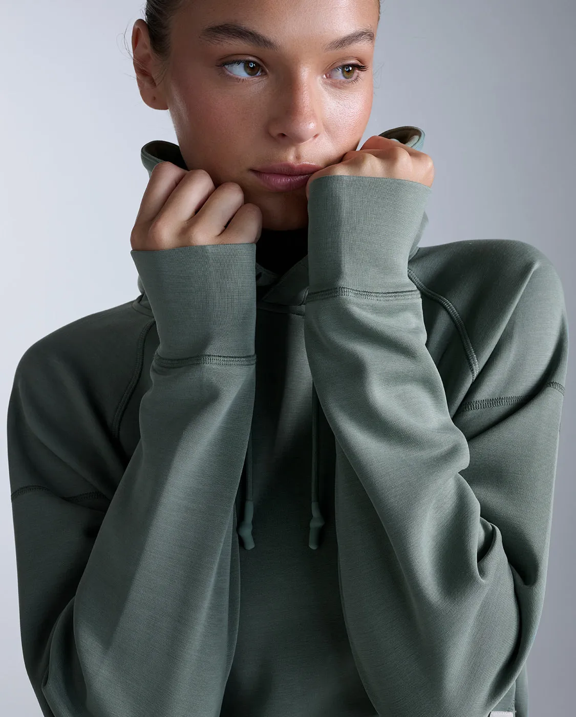 Wonderluxe Sand Washed Hoodie sold by 2xu product image thumbnail 2
