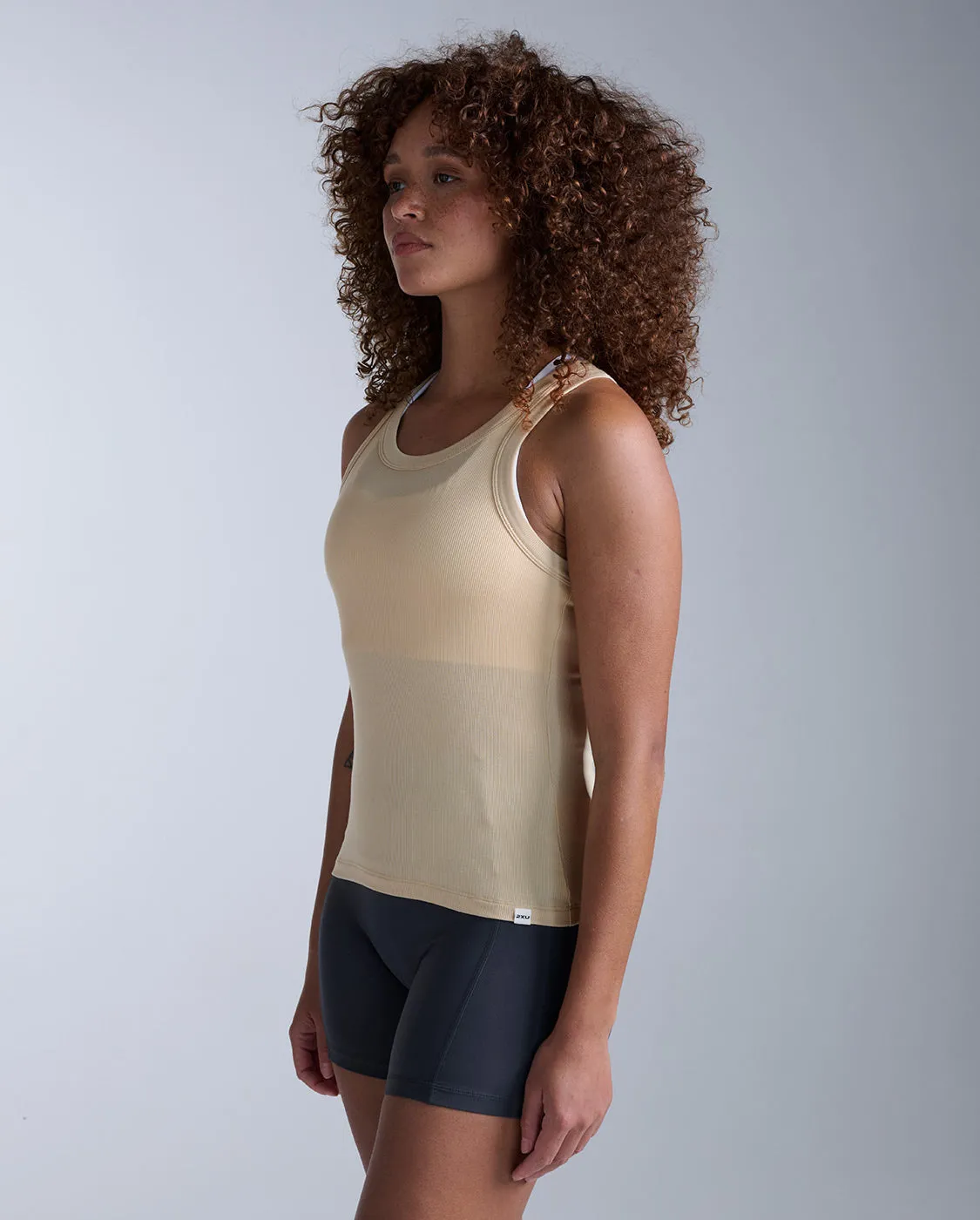 Fluid Modal Ribbed Tank sold by 2xu product image thumbnail 2
