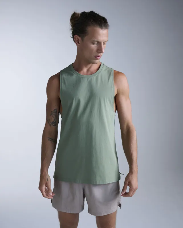 Motion Cotton Flex Tank made by 2xu