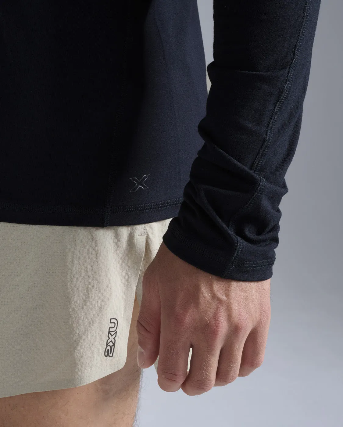 Ignition Wool Long Sleeve sold by 2xu product image thumbnail 3