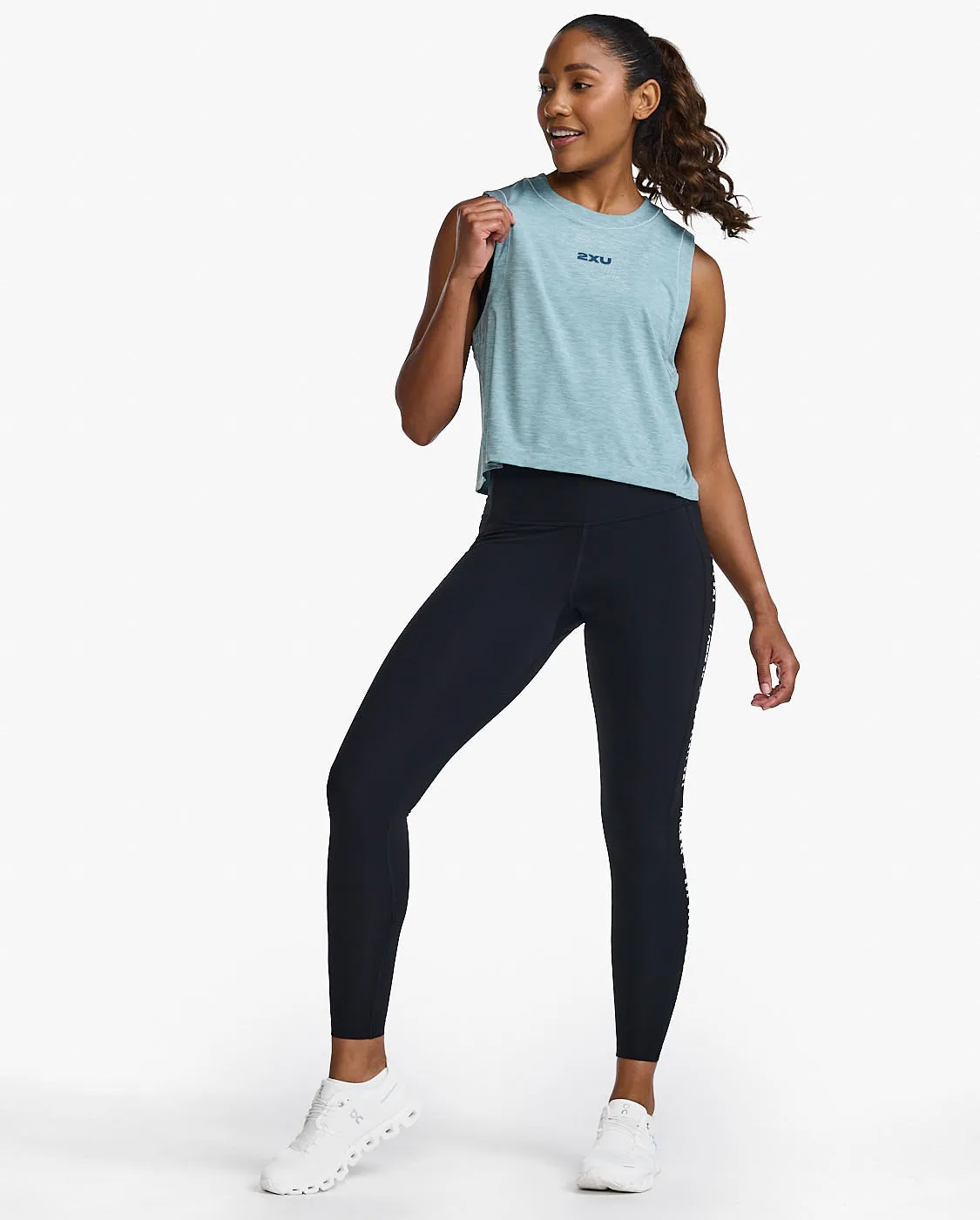 Motion Crop Tank sold by 2xu product image thumbnail 4