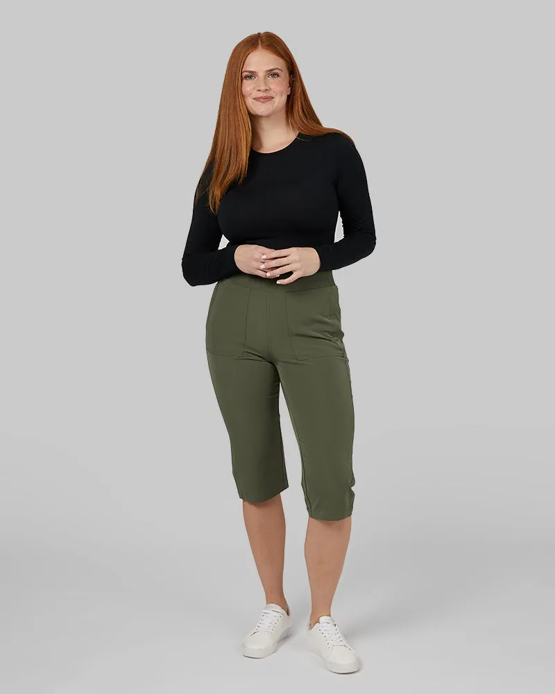 WOMEN'S STRETCH WOVEN CAPRI sold by 32 Degrees product image thumbnail 4