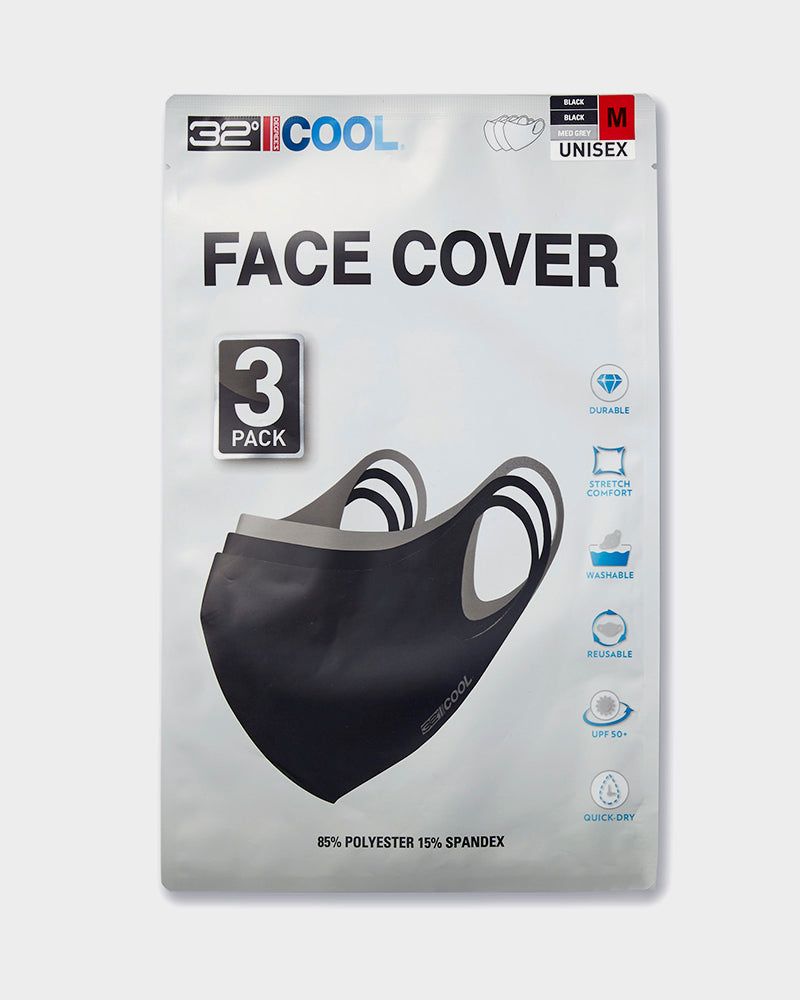 UNISEX REUSABLE 3-PACK FACE COVERING MASK sold by 32 Degrees product image thumbnail 8
