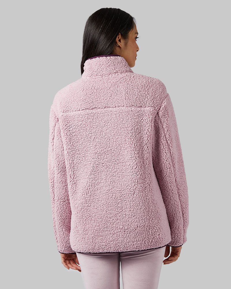 WOMEN'S COZY SHERPA SNAP JACKET sold by 32 Degrees product image thumbnail 4