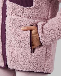 WOMEN'S COZY SHERPA SNAP JACKET sold by 32 Degrees
