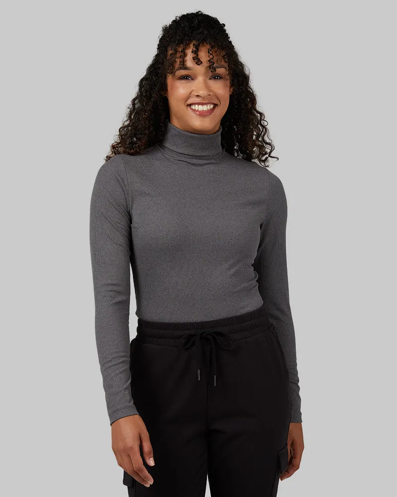 WOMEN'S SOFT RIB TURTLENECK sold by 32 Degrees product image thumbnail 5