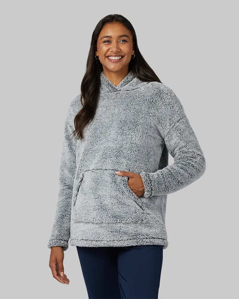 WOMEN'S SOFT SHERPA PULLOVER HOODIE sold by 32 Degrees