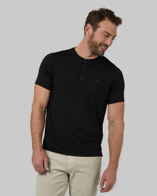 MEN'S EVERYDAY HENLEY POCKET T-SHIRT sold by 32 Degrees