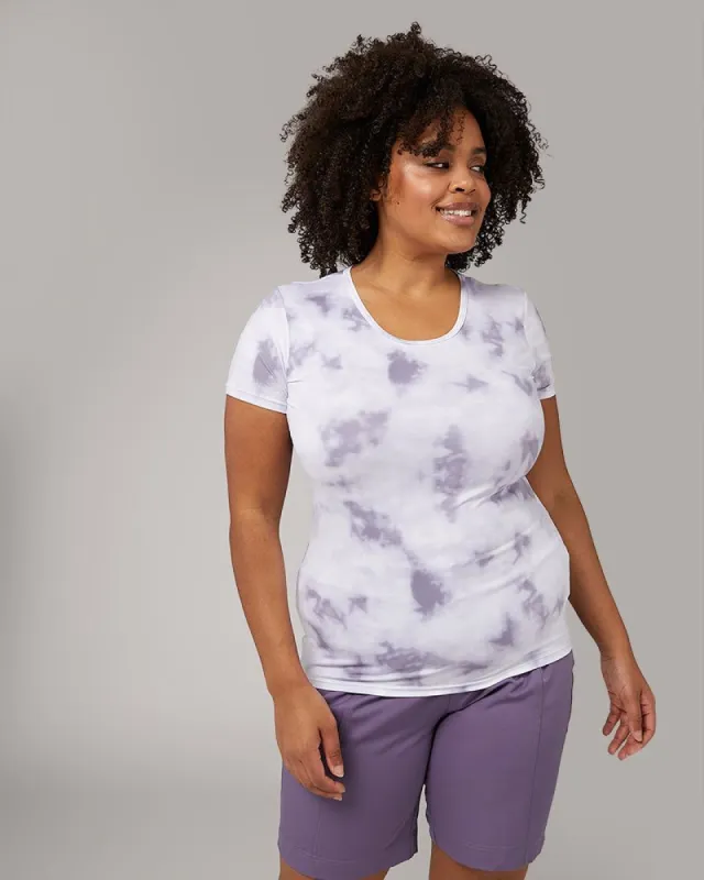 WOMEN'S COOL FITTED TIE-DYE T-SHIRT sold by 32 Degrees