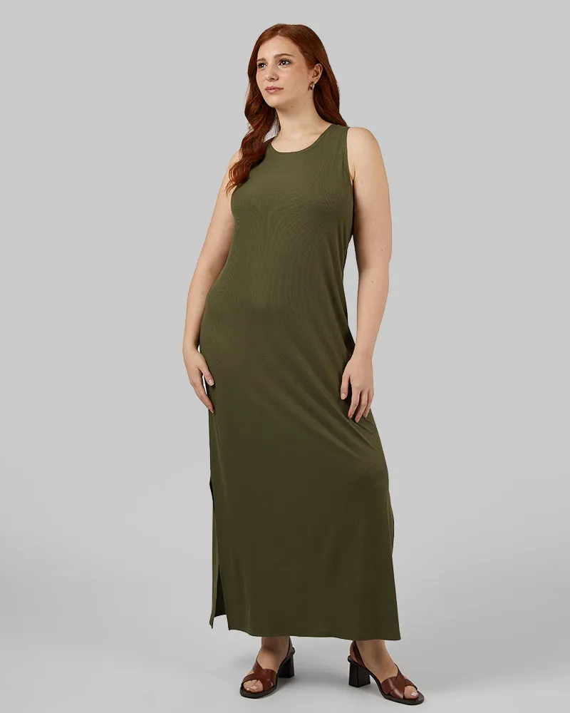 WOMEN'S SOFT RIB MAXI DRESS sold by 32 Degrees product image thumbnail 5