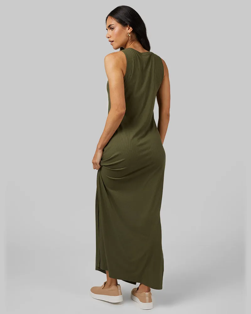 WOMEN'S SOFT RIB MAXI DRESS sold by 32 Degrees product image thumbnail 3