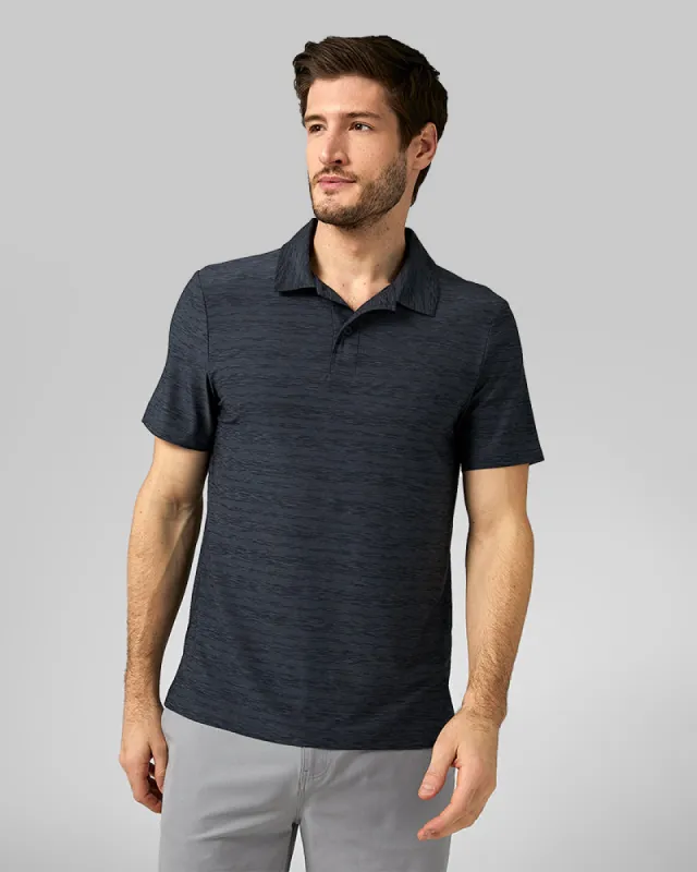 MEN'S ACTIVE STRIPE POLO sold by 32 Degrees