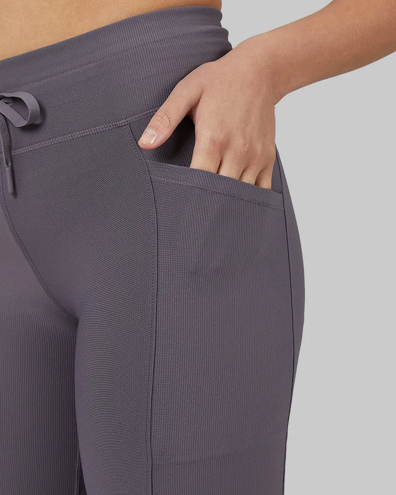 WOMEN'S HIGH-WAIST RIBBED FLARE PANT sold by 32 Degrees product image thumbnail 3