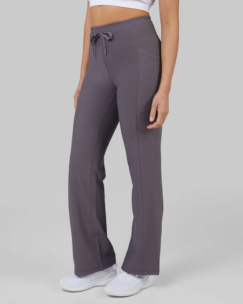 WOMEN'S HIGH-WAIST RIBBED FLARE PANT sold by 32 Degrees