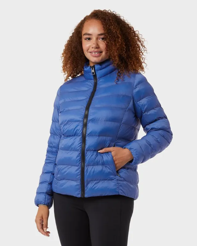 WOMEN'S LIGHTWEIGHT RECYCLED POLY-FILL PACKABLE NEON JACKET sold by 32 Degrees
